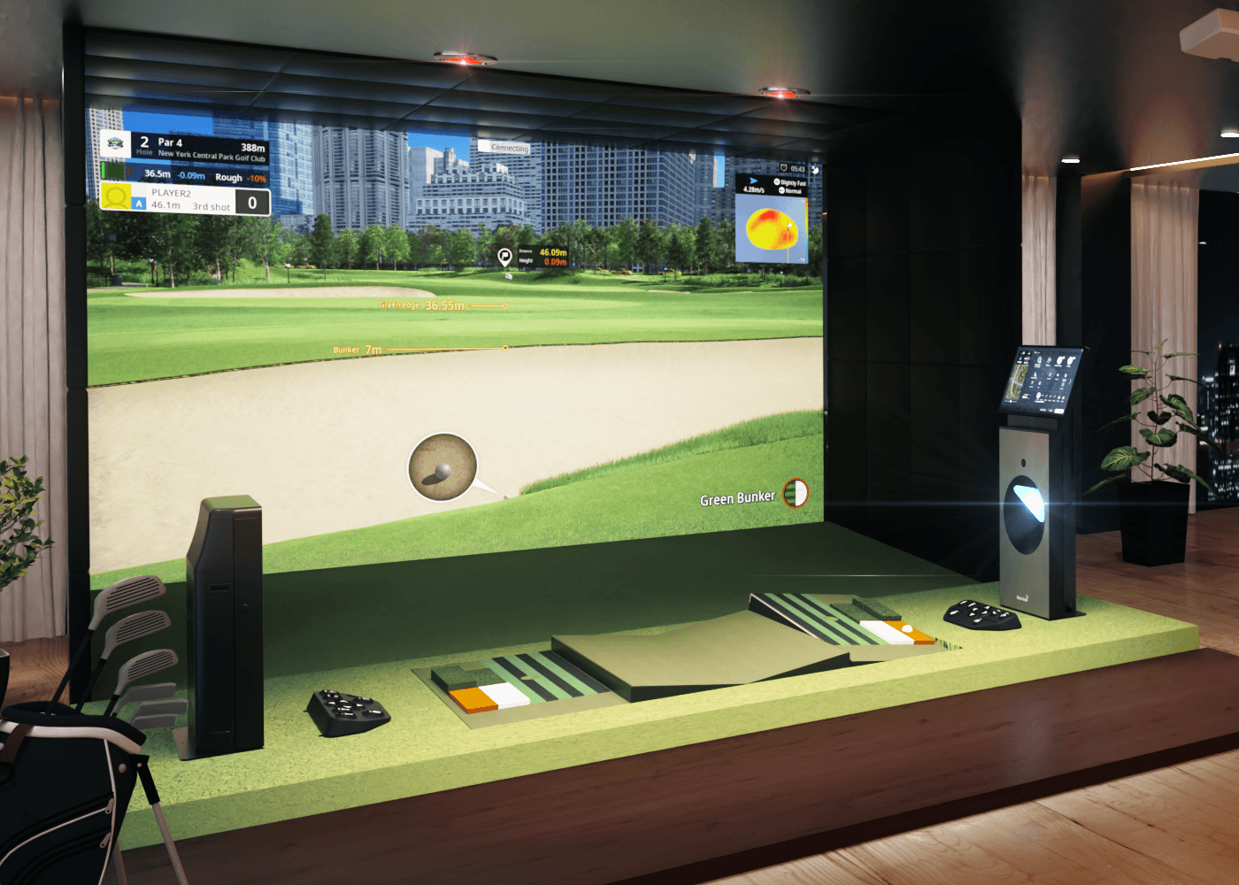 Golfzon Simulator Technology
